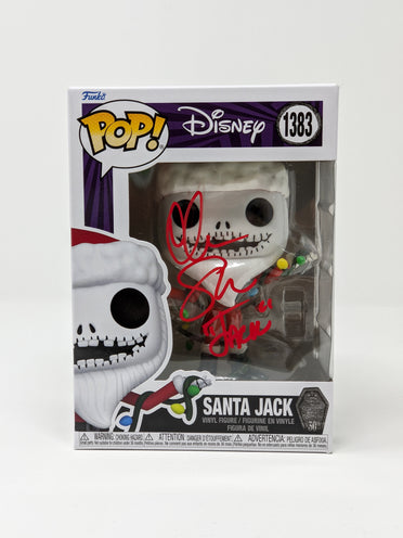 Chris Sarandon Disney Santa Jack #1383 Signed Funko Pop JSA Certified Autograph