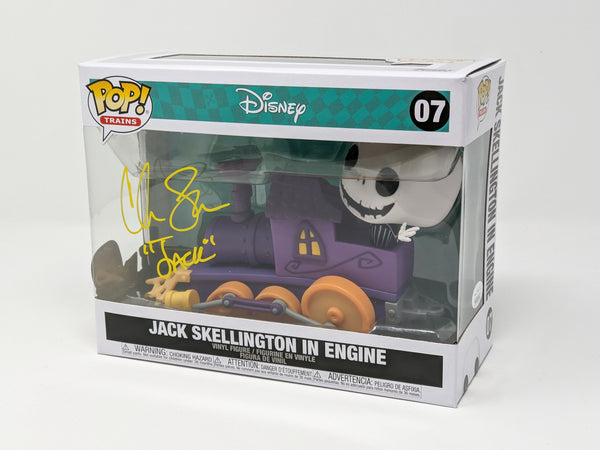 Chris Sarandon Disney Jack Skellington in Engine #07 Large Signed Funko Pop JSA COA Certified Autograph GalaxyCon