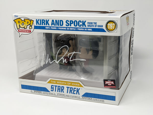 William Shatner Captain Kirk Star Trek #1197 Signed Funko Pop Targetcon Exclusive JSA Certified Autograph