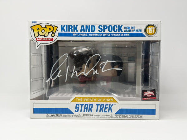 William Shatner Captain Kirk Star Trek #1197 Signed Funko Pop Targetcon Exclusive JSA Certified Autograph