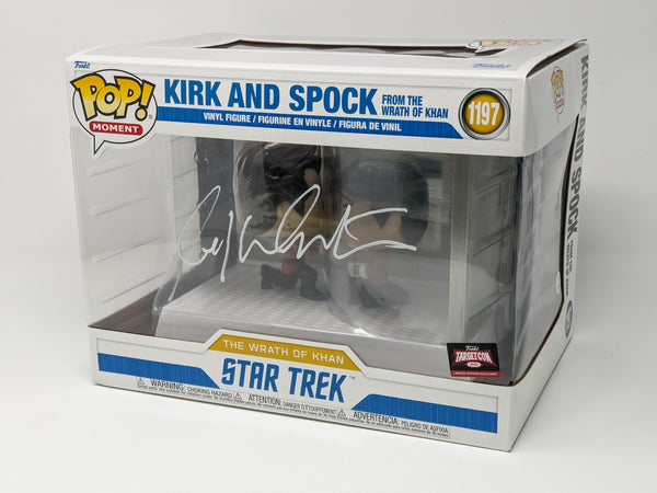 William Shatner Captain Kirk Star Trek #1197 Signed Funko Pop Targetcon Exclusive JSA Certified Autograph