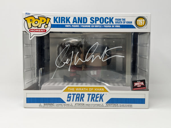 William Shatner Captain Kirk Star Trek #1197 Signed Funko Pop Targetcon Exclusive JSA Certified Autograph