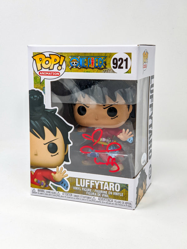 Colleen Clinkenbeard One Piece Luffytaro  #921 Signed Funko Pop JSA Certified Autograph