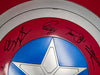 24 inch Captain America Premium Role Play Shield Cast x8 Signed Bettany, Cox, D'Onofrio, Rooker, Gunn, Strong, Marquand, Lilly JSA Certified Autograph