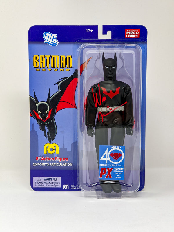 Will Friedle DC Batman Beyond Signed Exclusive Mego Action Figure JSA Certified Autograph