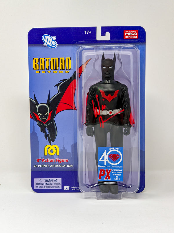 Will Friedle DC Batman Beyond Signed Exclusive Mego Action Figure JSA Certified Autograph