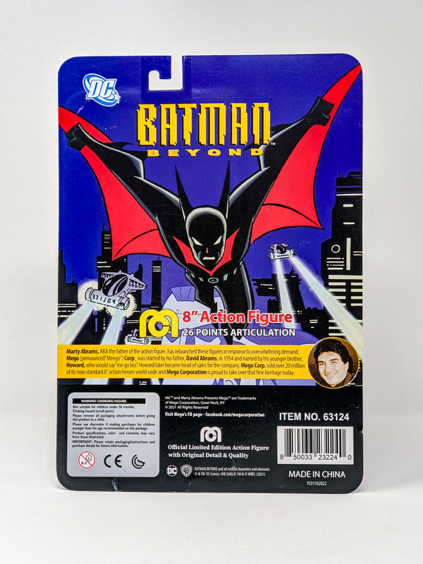 Will Friedle DC Batman Beyond Signed Exclusive Mego Action Figure JSA Certified Autograph