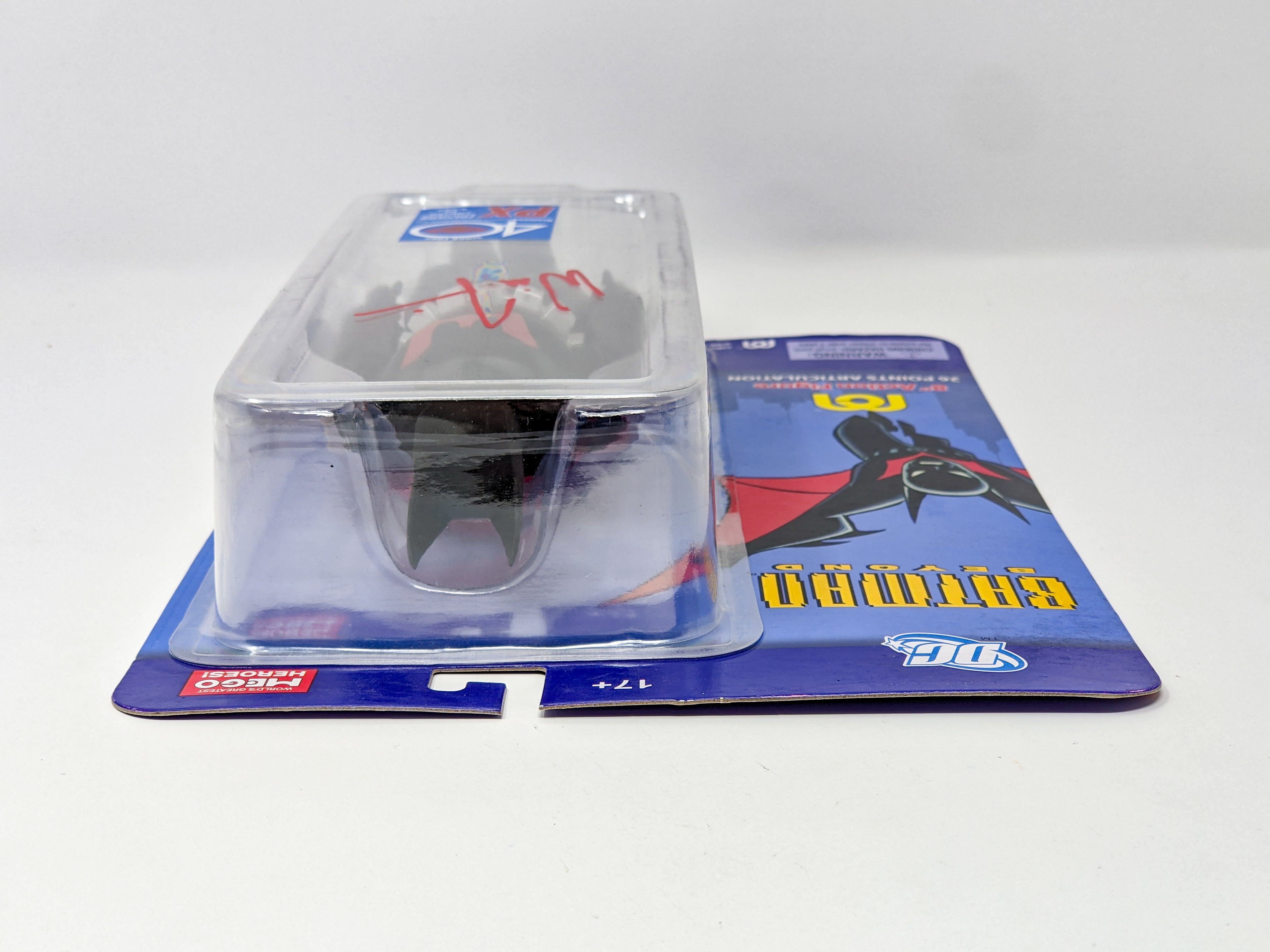 Will Friedle DC Batman Beyond Signed Exclusive Mego Action Figure JSA Certified Autograph