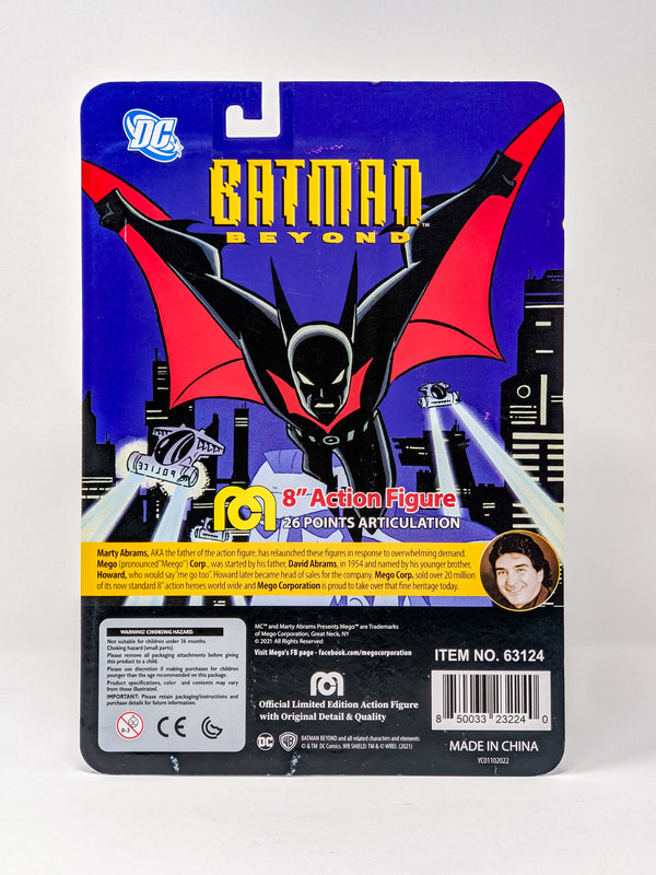 Will Friedle DC Batman Beyond Signed Exclusive Mego Action Figure JSA Certified Autograph