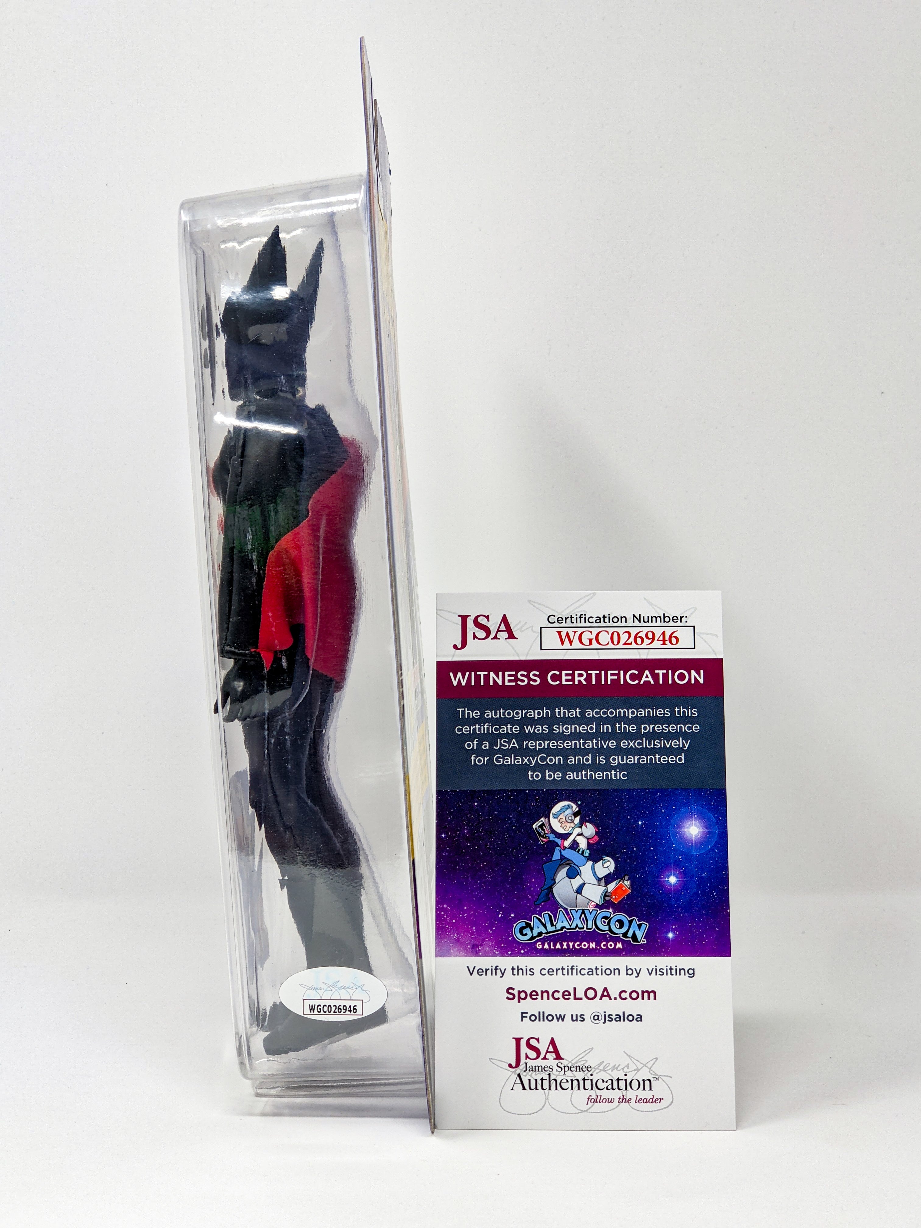 Will Friedle DC Batman Beyond Signed Exclusive Mego Action Figure JSA Certified Autograph