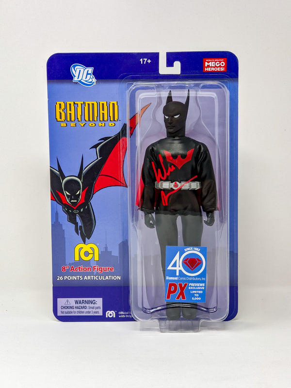 Will Friedle DC Batman Beyond Signed Exclusive Mego Action Figure JSA Certified Autograph