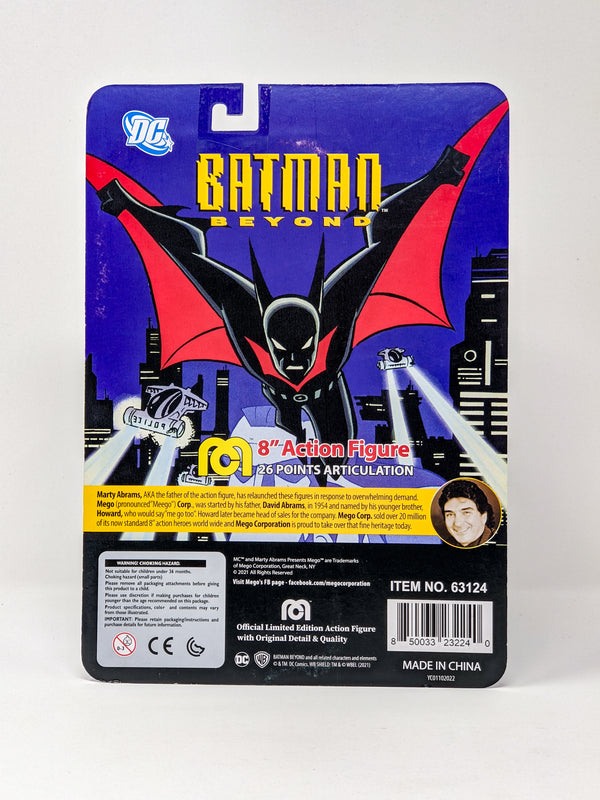 Will Friedle DC Batman Beyond Signed Exclusive Mego Action Figure JSA Certified Autograph