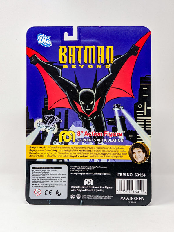 Will Friedle DC Batman Beyond Signed Exclusive Mego Action Figure JSA Certified Autograph