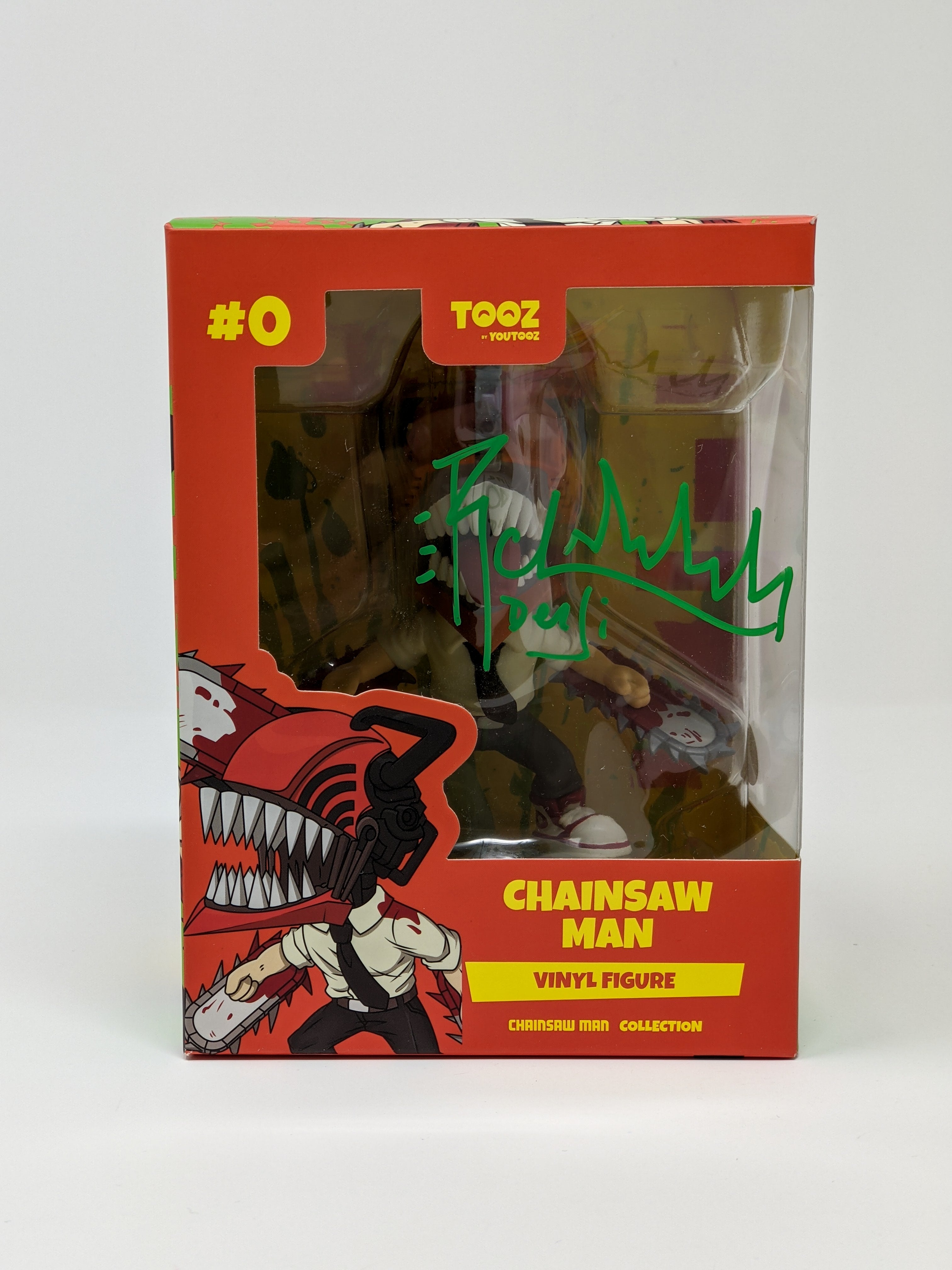 Ryan Colt Levy Signed Chainsaw Man #0 YouTooz Vinyl Figure JSA Certified Autograph