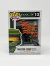 Steve Downes Halo Master Chief MA40 Assault Rifle #13 Signed Funko Pop JSA Certified Autograph GalaxyCon