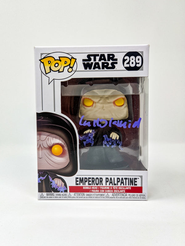 Ian McDiarmid Star Wars Emperor Palpatine #289 Signed Funko Pop JSA Certified Autograph