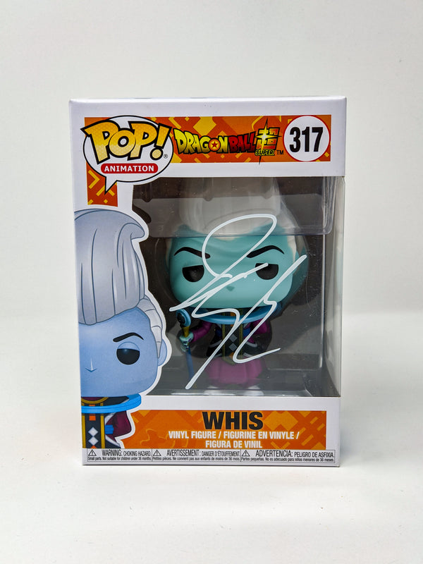 Ian Sinclair Dragon Ball Whis #317 Signed Funko Pop JSA Certified Autograph