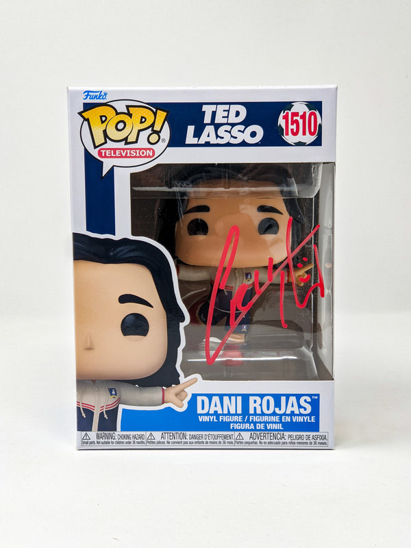 Cristo Fernandez Ted Lasso Dani Rojas #1510 Signed Funko Pop JSA Certified Autograph