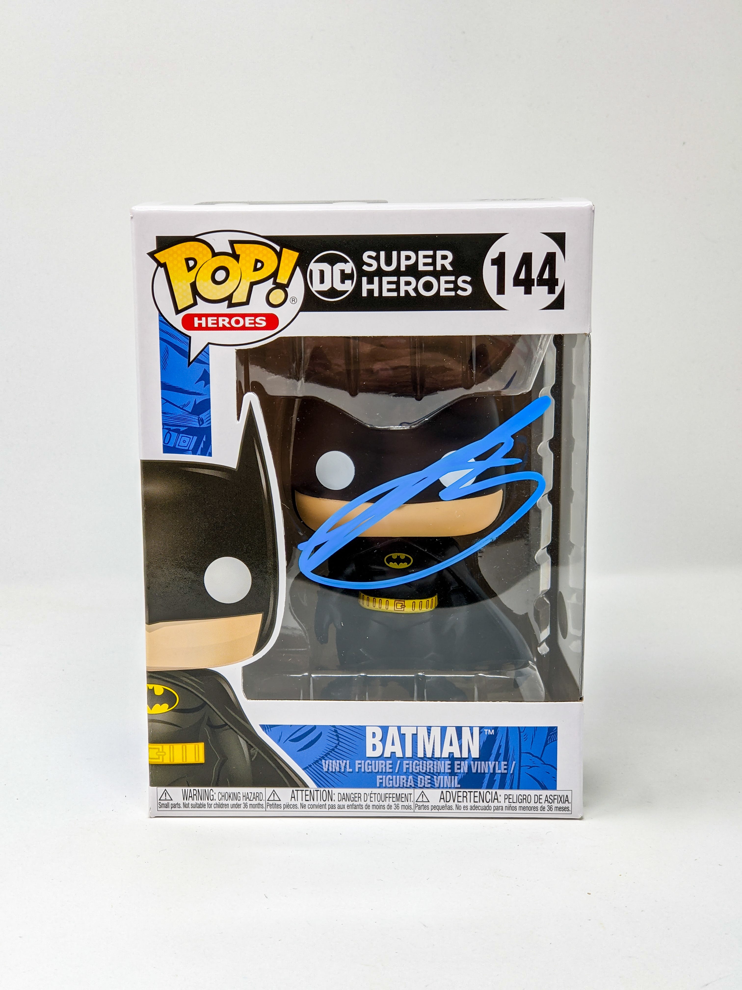 Troy Baker DC Superheroes Batman #144 Signed Funko Pop JSA Certified Autograph