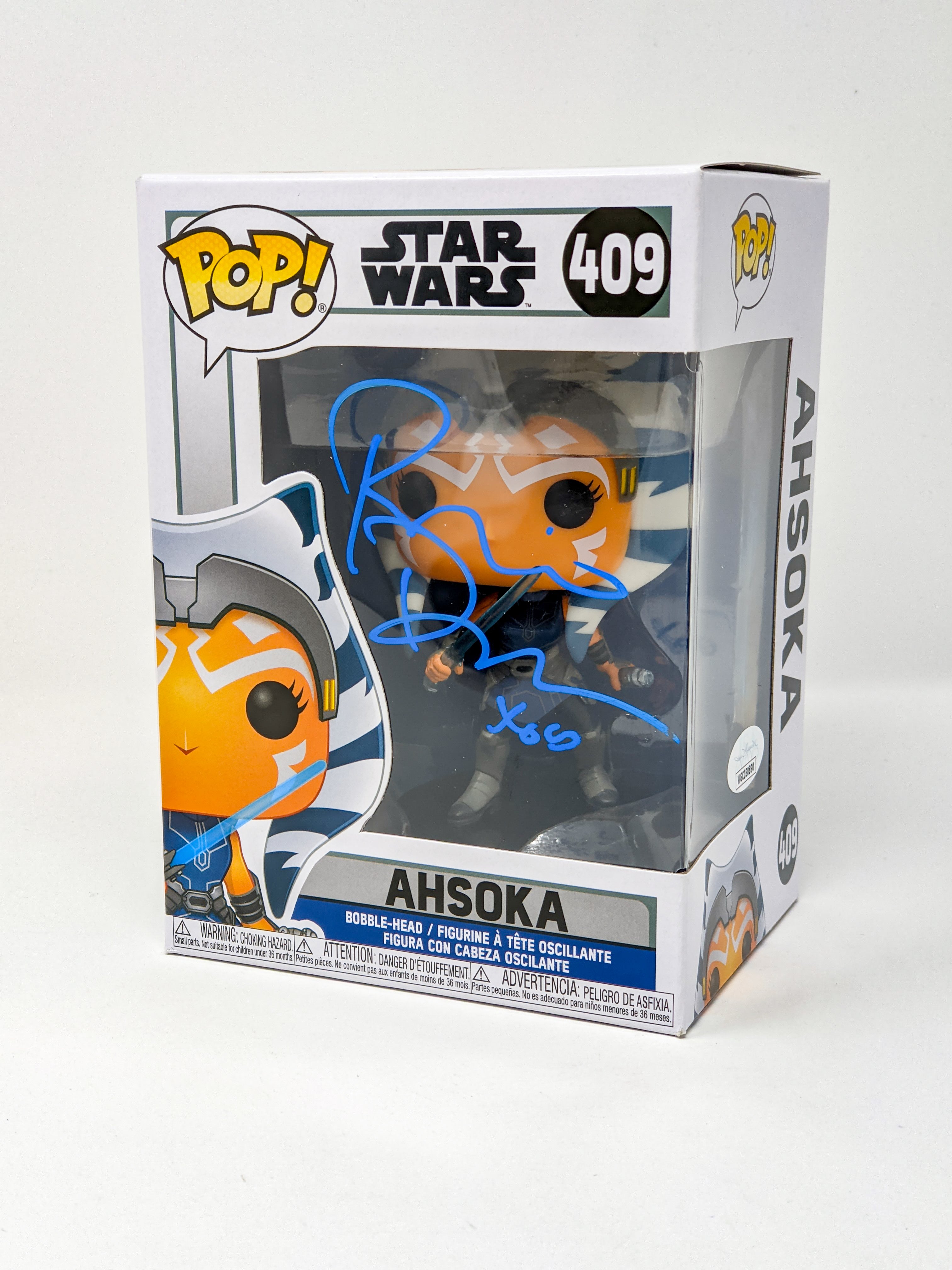 Rosario Dawson Star Wars Ahsoka #409 Signed Funko Pop JSA Certified Autograph