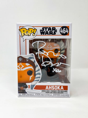 Rosario Dawson Star Wars Mandalorian Ahsoka #464 Signed Funko Pop JSA Certified Autograph