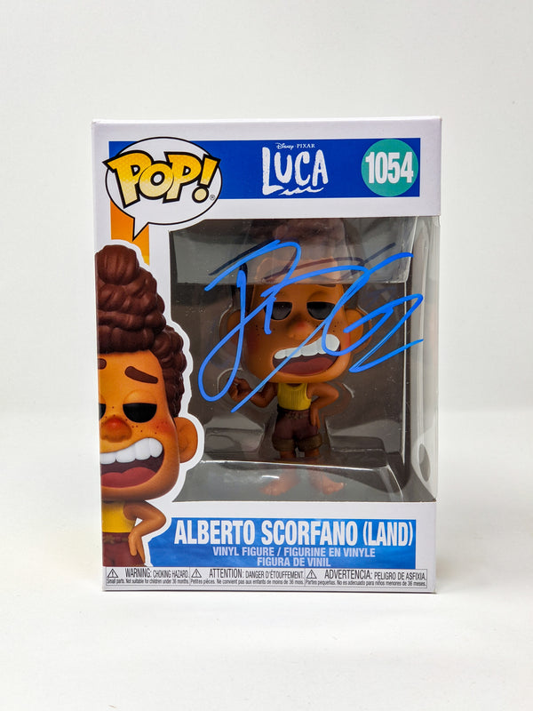 Jack Dylan Grazer Luca Alberto Scrofano (Land)  #1054 Signed Funko Pop JSA Certified Autograph