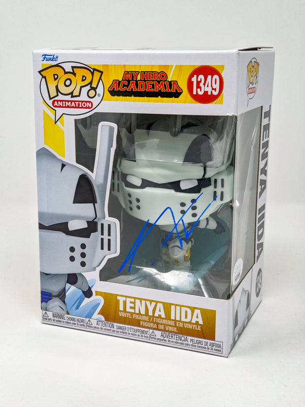 J. Michael Tatum Tenya Iida #1349 Signed Funko Pop JSA Certified Autograph