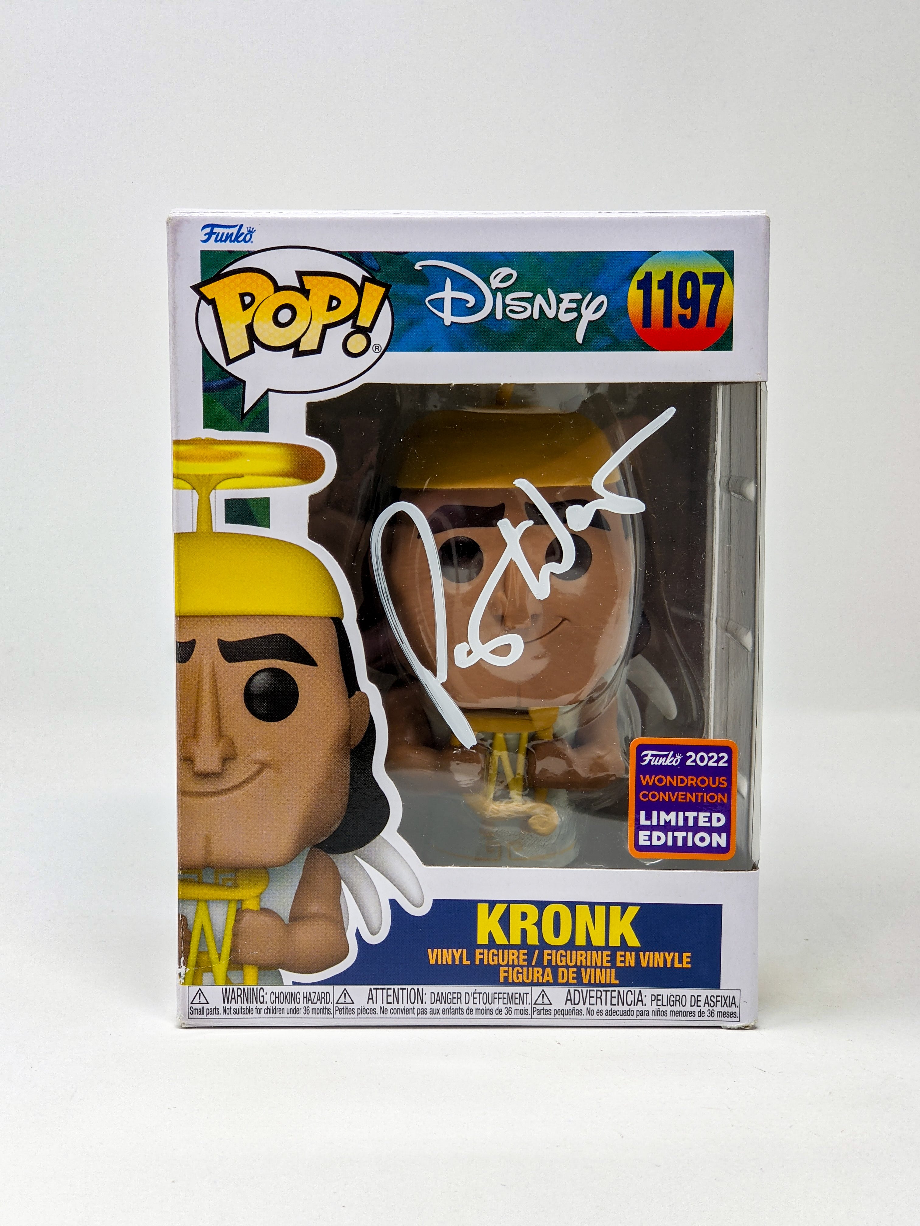 Patrick Warburton Kronk #1197 Limited Edition Signed Funko Pop JSA Certified Autograph