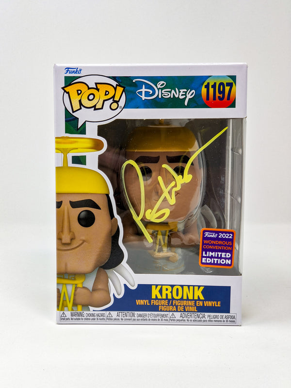 Patrick Warburton Kronk #1197 Limited Edition Signed Funko Pop JSA Certified Autograph