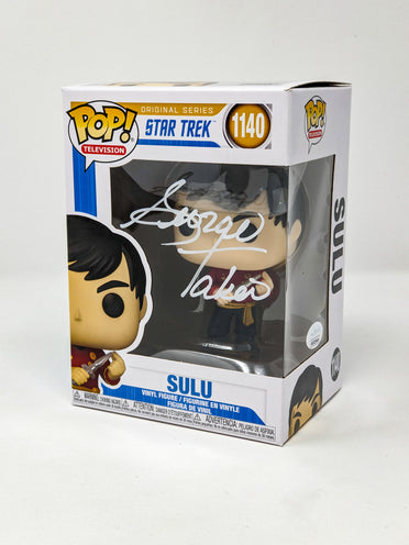 George Takei Sulu Star Trek #1140 Signed Funko Pop JSA Certified Autograph