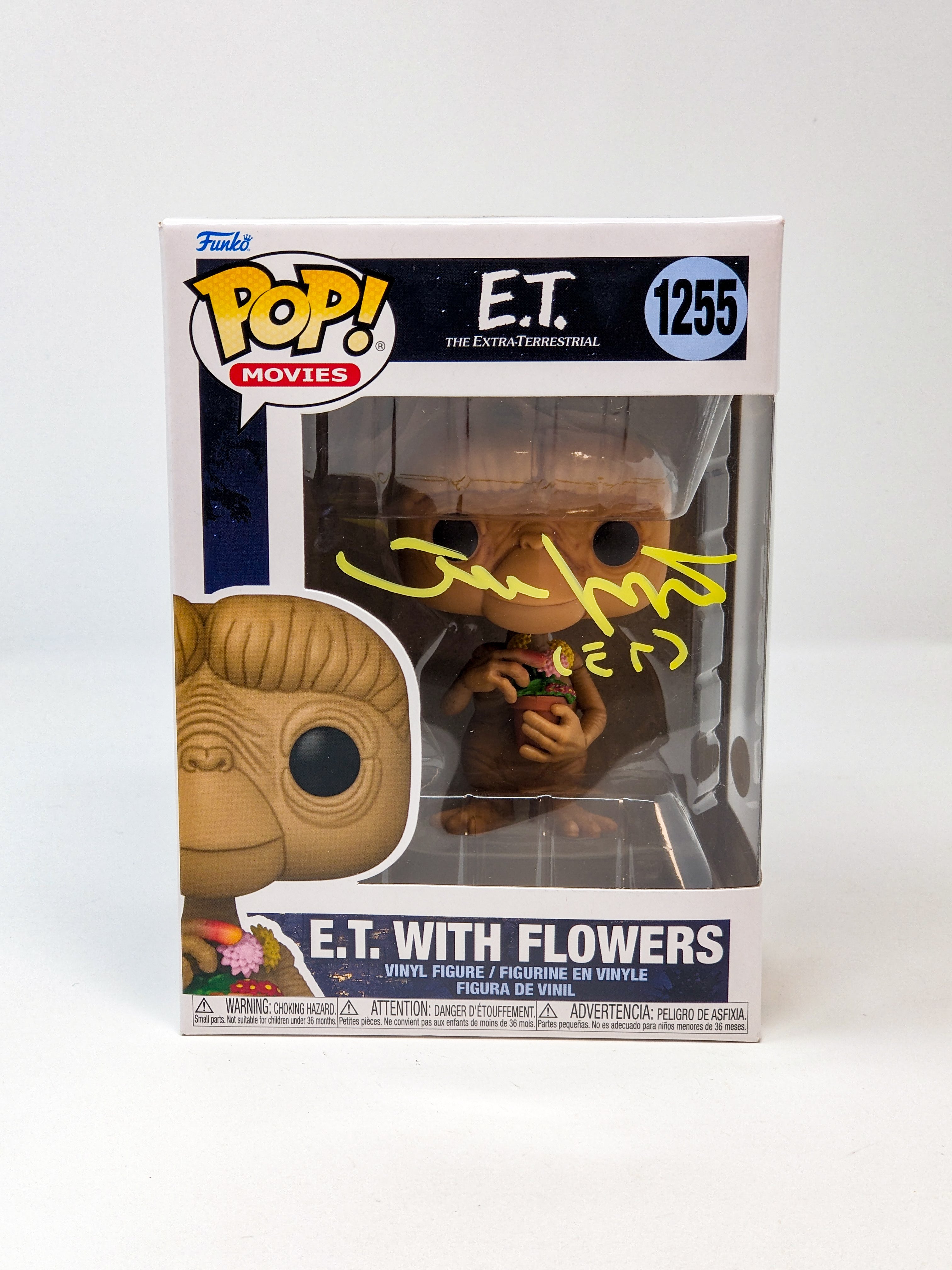 Matthew De Meritt E.T. #1255 Signed Funko Pop JSA Certified Autograph