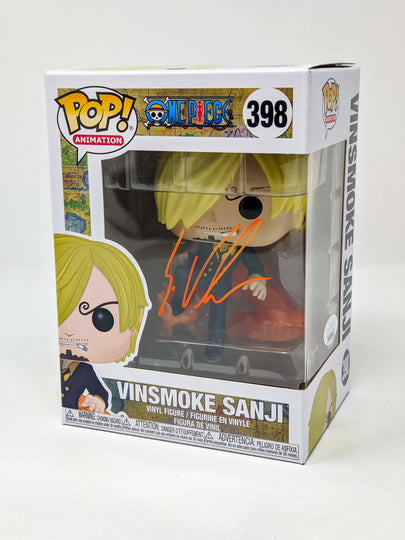 Eric Vale One Piece Vinsmoke Sanji #398 Signed Funko Pop JSA Certified Autograph