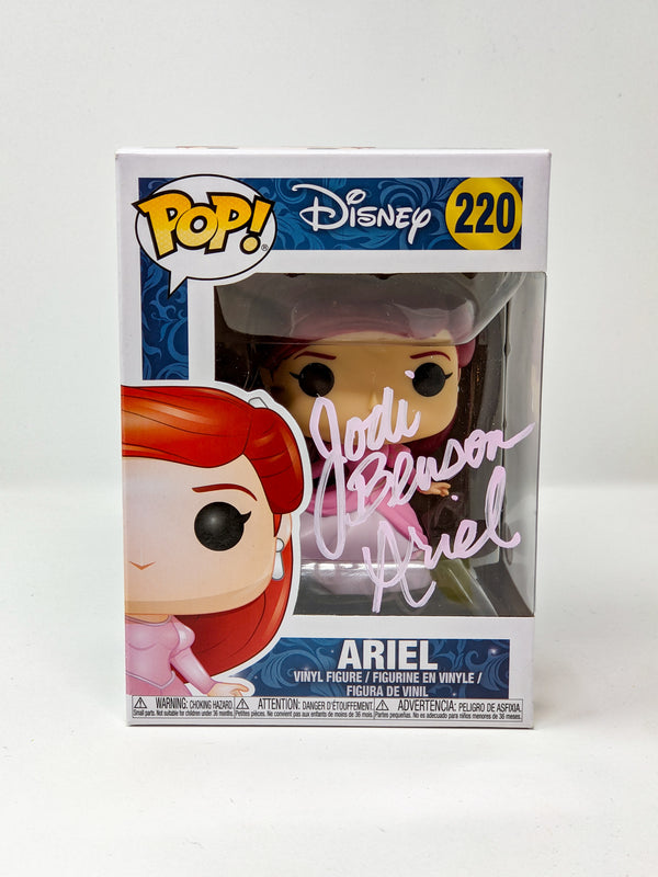 Jodi Benson Disney Little Mermaid Ariel #220 Signed Funko Pop JSA Certified Autograph