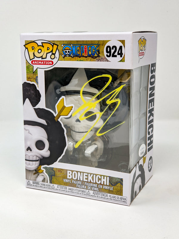 Ian Sinclair One Piece Bonekichi #924 Signed Funko Pop JSA Certified Autograph