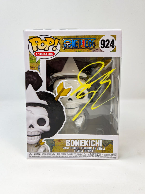 Ian Sinclair One Piece Bonekichi #924 Signed Funko Pop JSA Certified Autograph