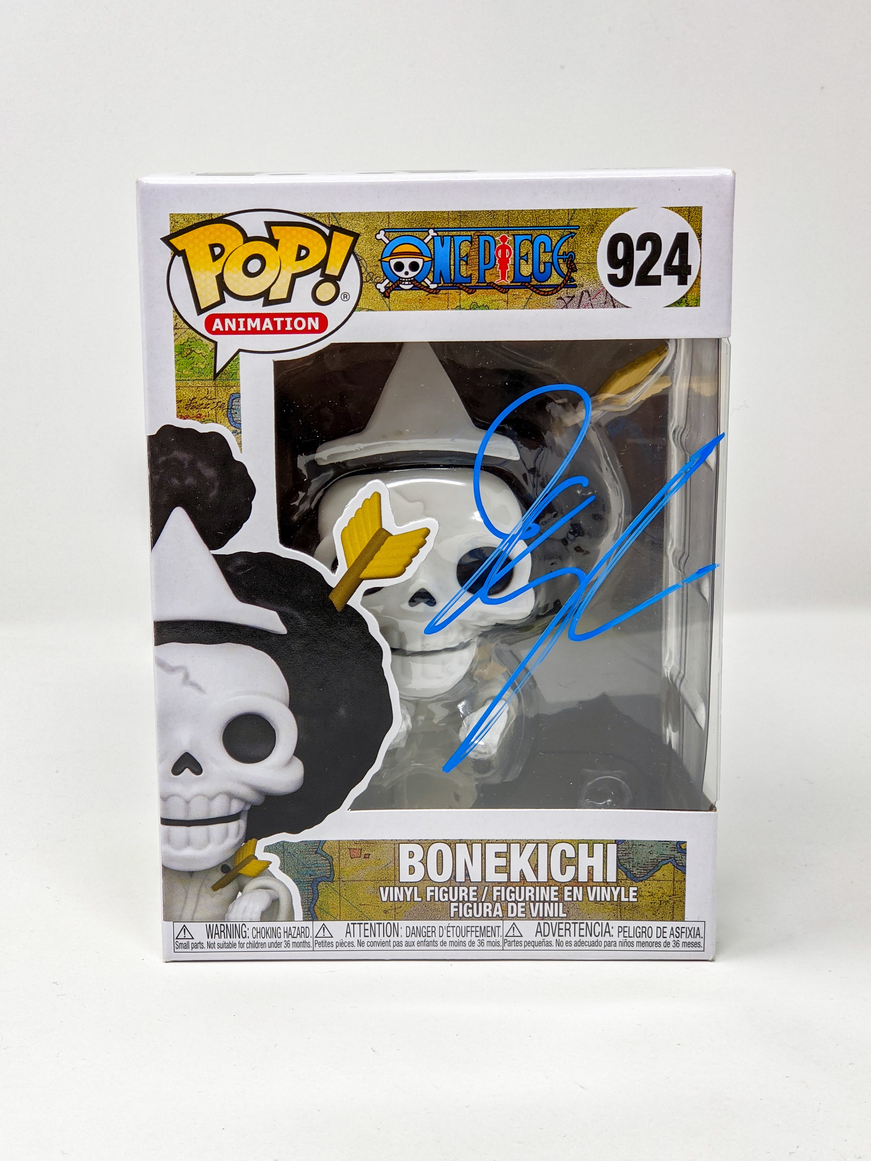 Ian Sinclair One Piece Bonekichi #924 Signed Funko Pop JSA Certified Autograph