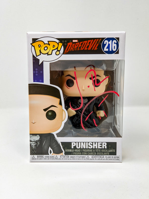 Jon Bernthal Daredevil Punisher #216 Signed Funko Pop JSA Certified Autograph