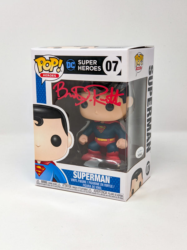 Brandon Routh DC Superman #07 Exclusive Signed Funko Pop JSA Certified Autograph