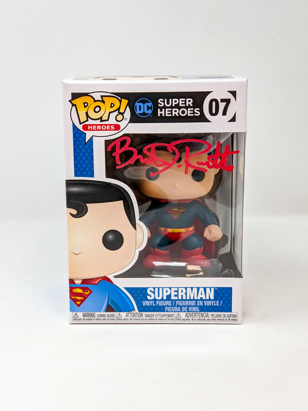 Brandon Routh DC Superman #07 Exclusive Signed Funko Pop JSA Certified Autograph