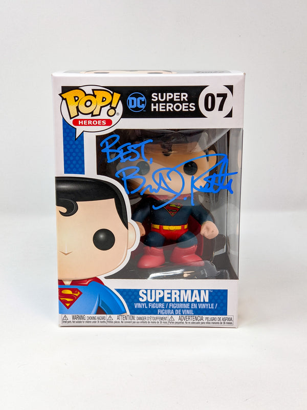 Brandon Routh DC Superman #07 Exclusive Signed Funko Pop JSA Certified Autograph