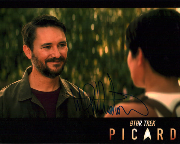 Wil Wheaton Star Trek: Picard 8x10 Photo JSA Certified Autograph