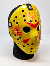 Friday the 13th JASON Hockey Mask Signed x4 Mears, Hodder, Graham, Kirzinger JSA Certified Autograph