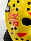 Friday the 13th JASON Hockey Mask Signed x4 Mears, Hodder, Graham, Kirzinger JSA Certified Autograph