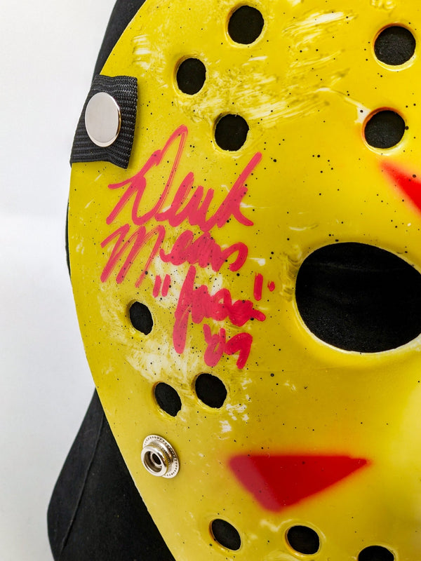 Friday the 13th JASON Hockey Mask Signed x4 Mears, Hodder, Graham, Kirzinger JSA Certified Autograph
