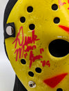 Friday the 13th JASON Hockey Mask Signed x4 Mears, Hodder, Graham, Kirzinger JSA Certified Autograph