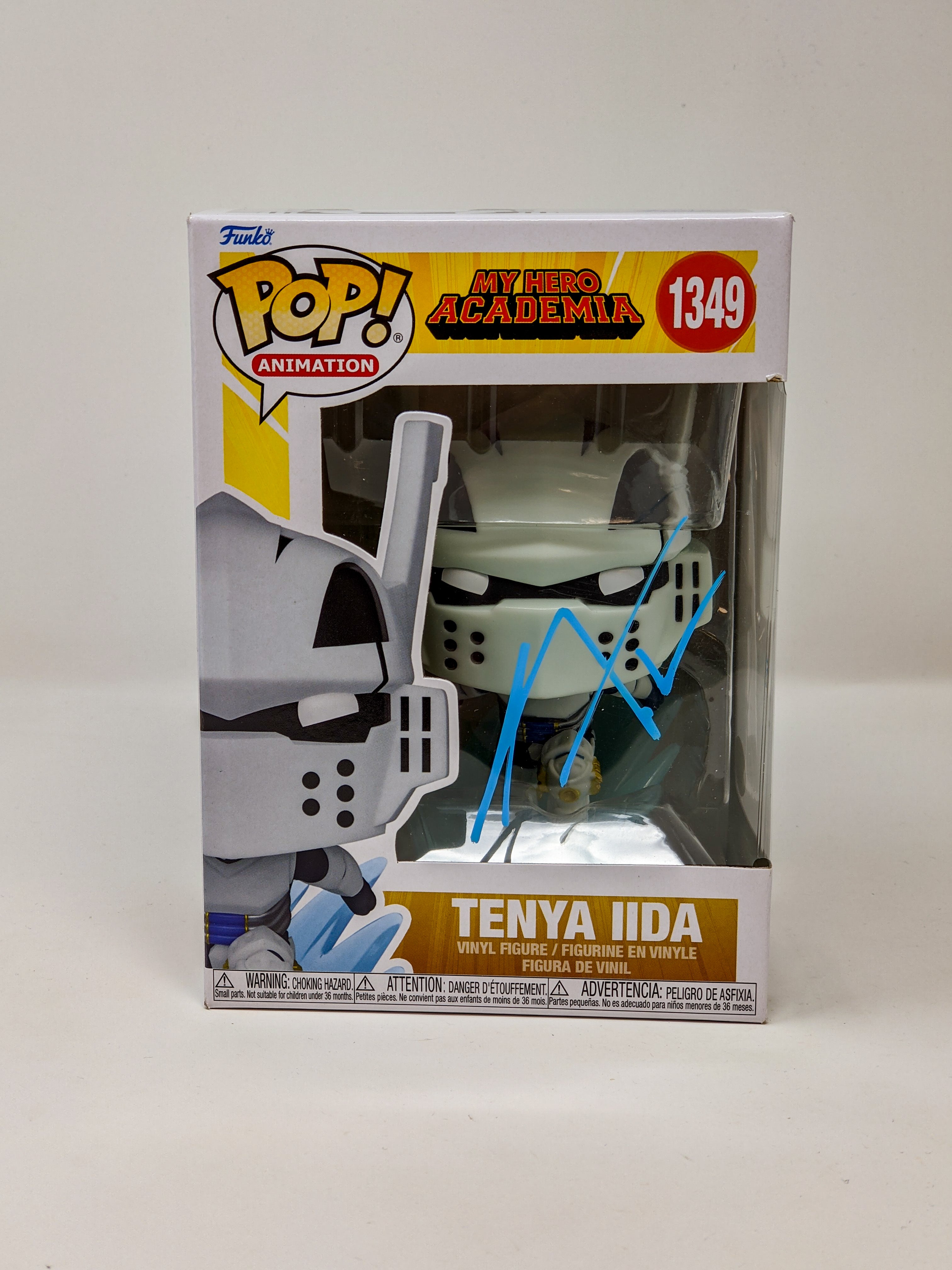 J. Michael Tatum Tenya Iida #1349 Signed Funko Pop JSA Certified Autograph