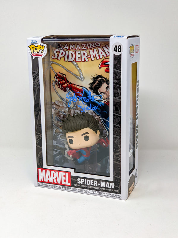 Josh Keaton Marvel SPIDER-MAN Signed Funko Pop Comic Cover JSA Certified Autograph