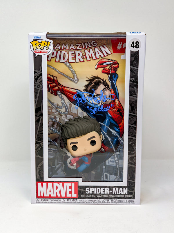 Josh Keaton Marvel SPIDER-MAN Signed Funko Pop Comic Cover JSA Certified Autograph