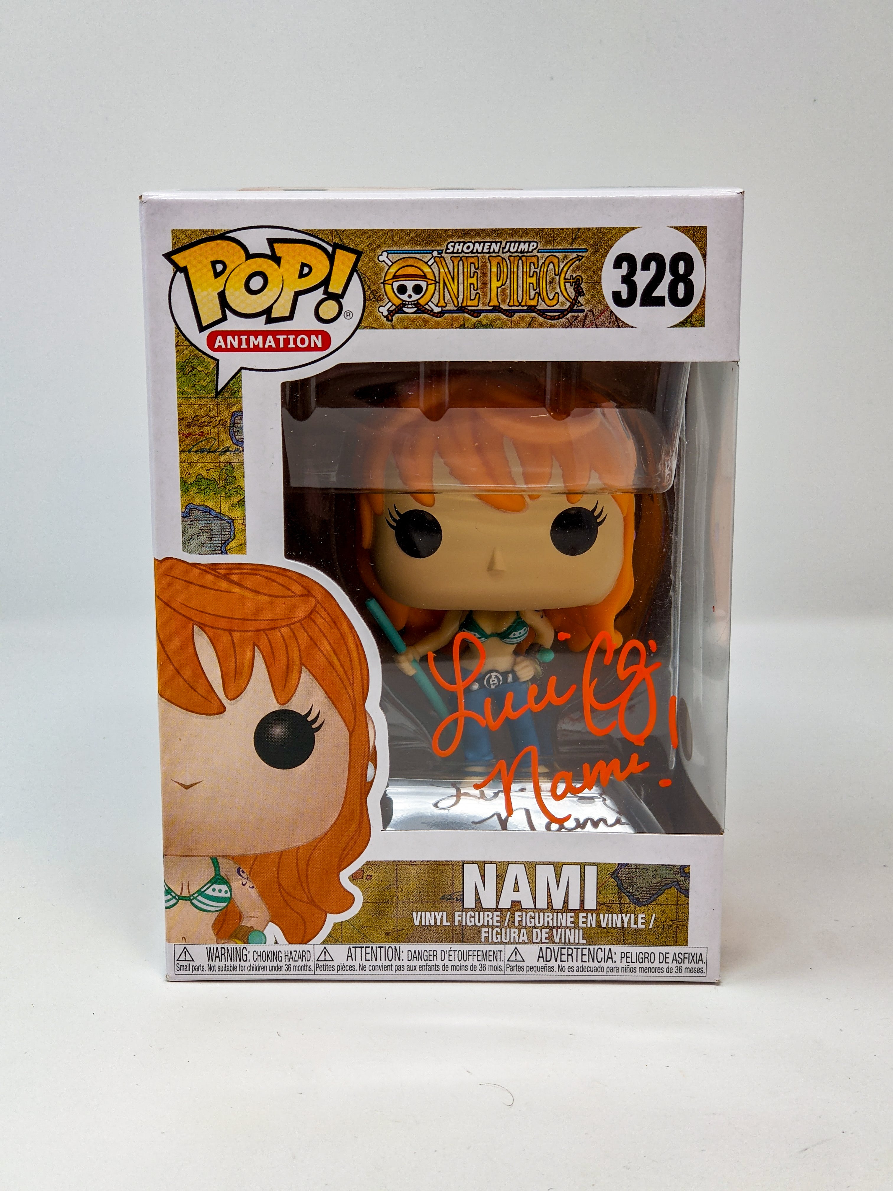 Funko Pop One outlet Piece Nami Autograph JSA