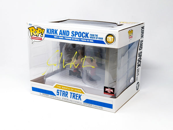 William Shatner Captain Kirk Star Trek #1197 Signed Funko Pop Targetcon Exclusive JSA Certified Autograph